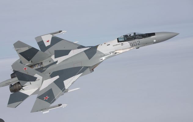 У небі над Курщиною зіткнулися два російські винищувачі Су-35С У небі над Курщиною зіткнулися два російські винищувачі Су-35С